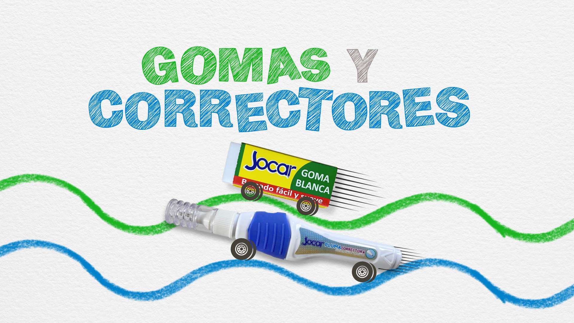Gomas y correctores